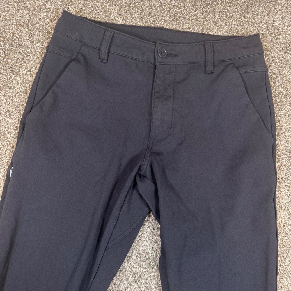 BYLT Premium Basics Everyday Pant 2.0 Slim Fit Navy Blue Mens 30 Stretch Chino